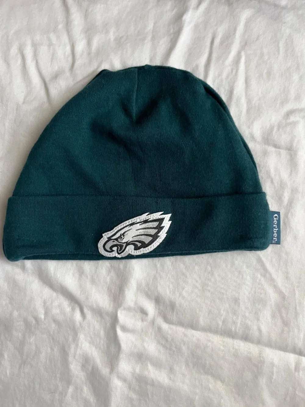 Philadelphia Eagles baby onesie & hat to 3 months reen NFL sports baby clothes